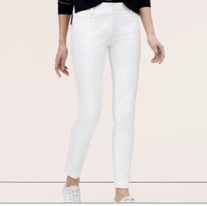 Loft White Pants